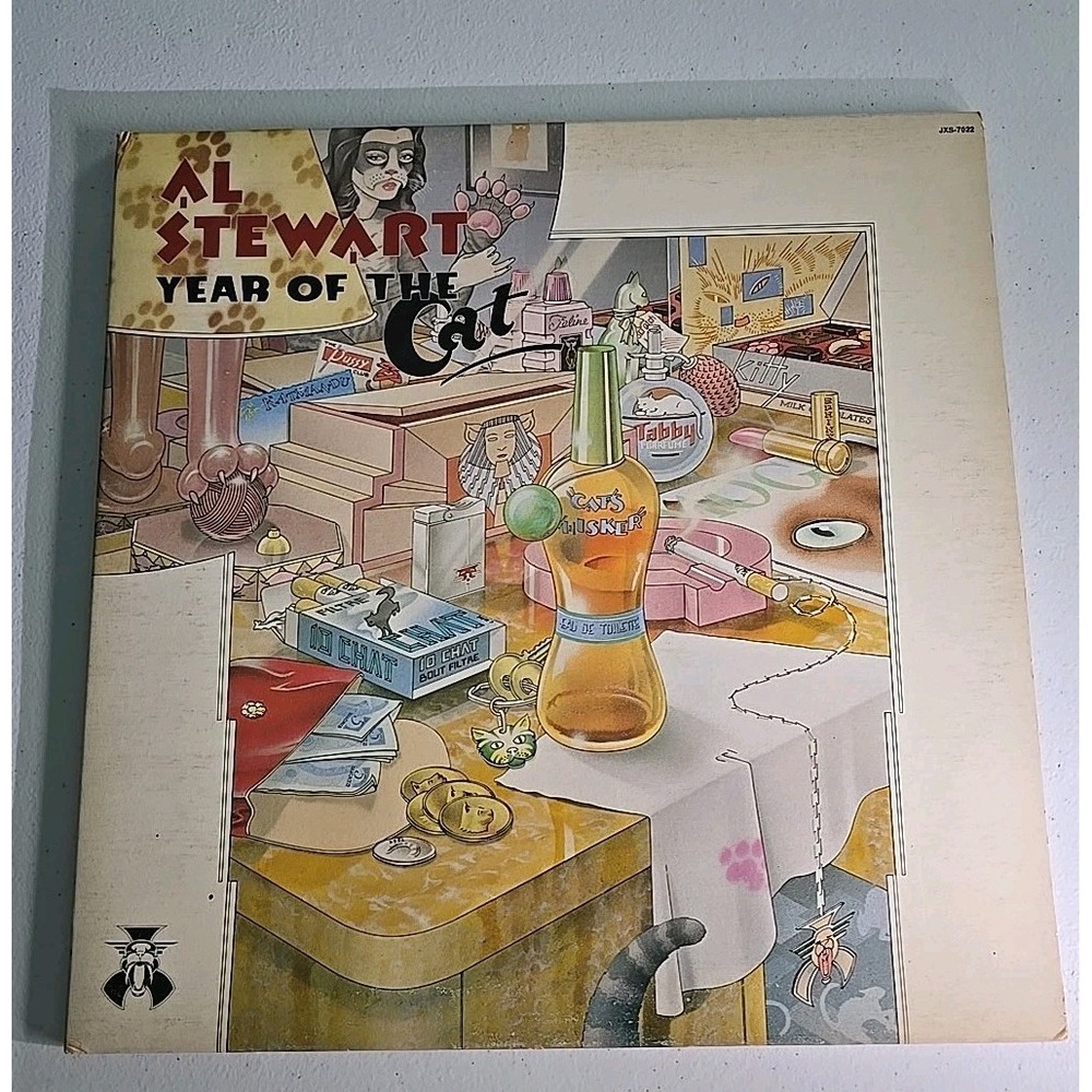 AL STEWART YEAR OF THE CAT LP VINYL RECORD 1976 JANUS JXS-7022 CLASSIC ROCK- VG+